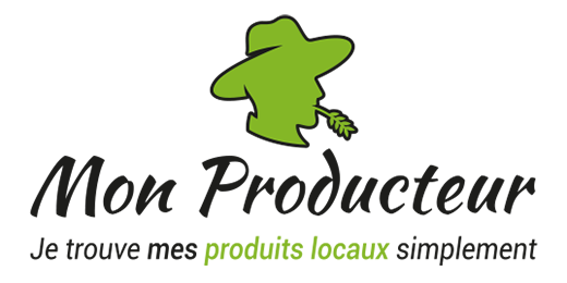 Mon Producteur — Noir & vert (520 × 260 px)